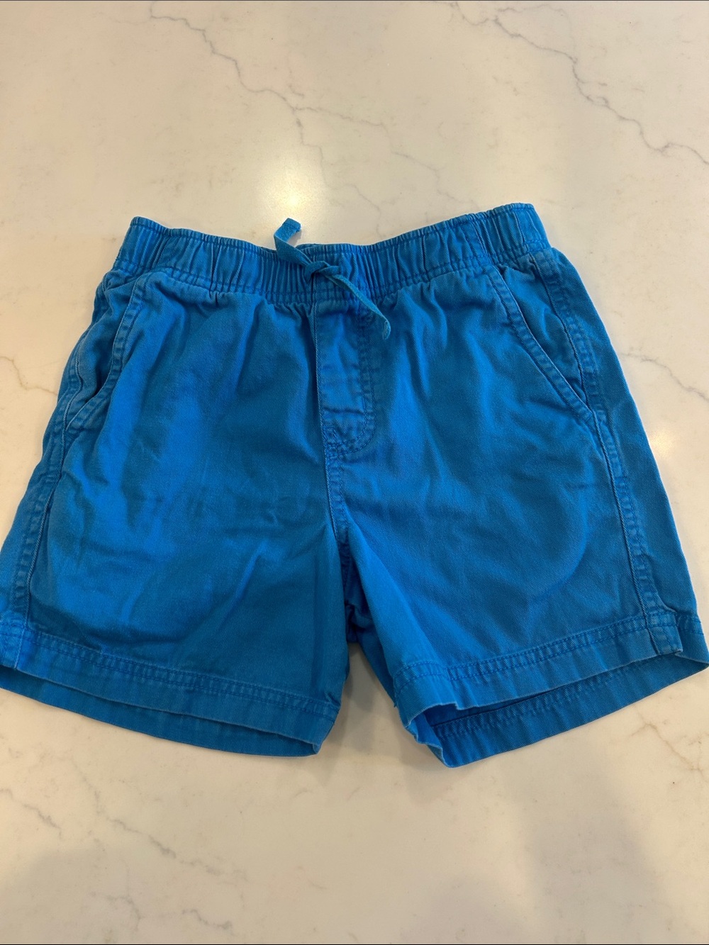 Kids Blue Pull-On Shorts- size 8